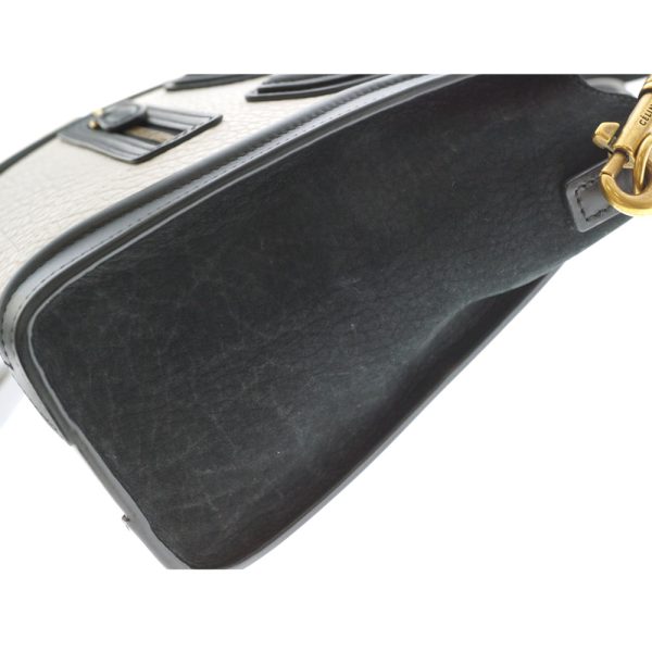 imgrc0081511621 Celine Luggage Nano 2WAY Calfskin Shoulder Bag Black