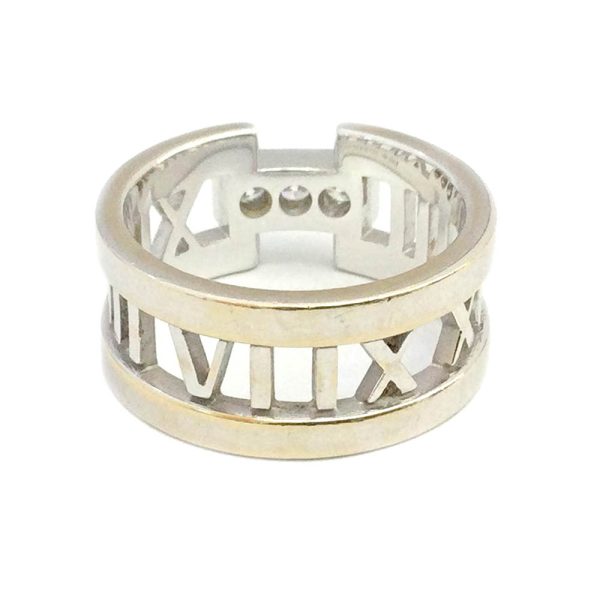 imgrc0081712285 Tiffany Co Open Atlas Ring Size 11 K18WG Diamond White Gold