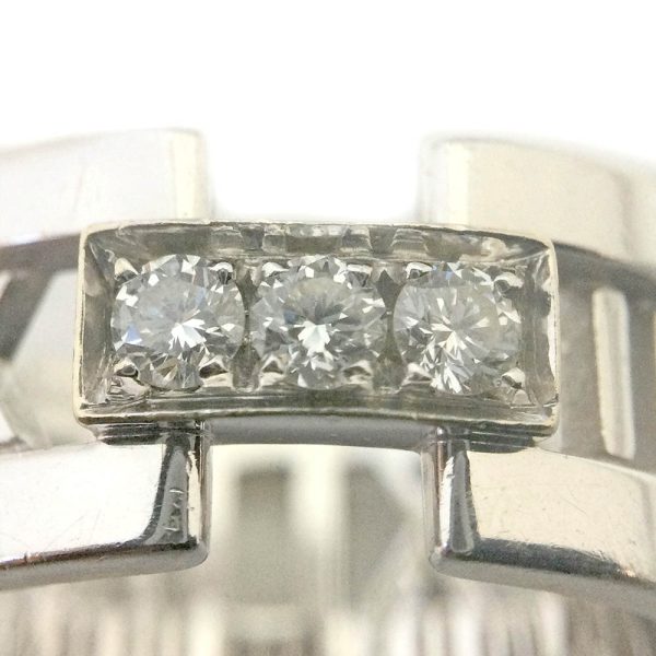 imgrc0081712286 Tiffany Co Open Atlas Ring Size 11 K18WG Diamond White Gold