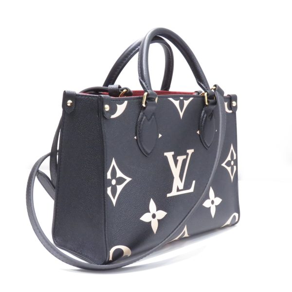 imgrc0081927220 Louis Vuitton On the Go PM Monogram Empreinte Handbag Shoulder Bag Bicolor