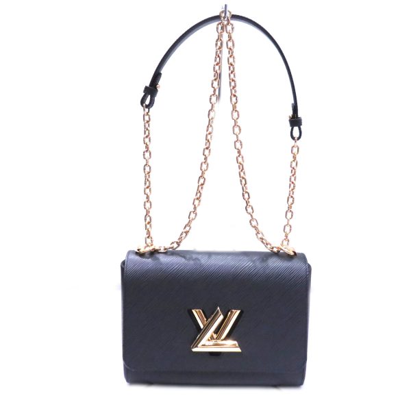 imgrc0082088859 Louis Vuitton Twist MM Episode Shoulder Bag Black Gold Hardware