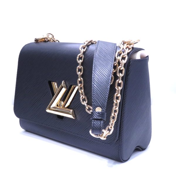 imgrc0082088861 Louis Vuitton Twist MM Episode Shoulder Bag Black Gold Hardware