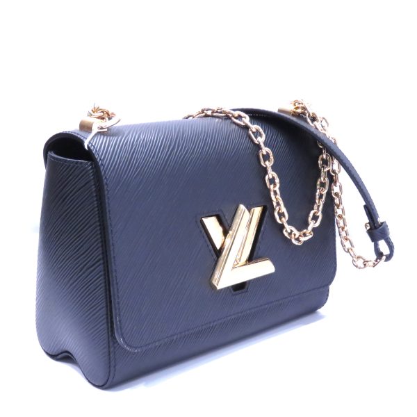 imgrc0082088862 Louis Vuitton Twist MM Episode Shoulder Bag Black Gold Hardware