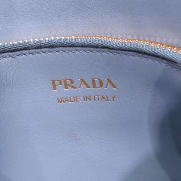 imgrc0082212104 Prada Monochrome Mini Handbag Leather Tote Bag Blue