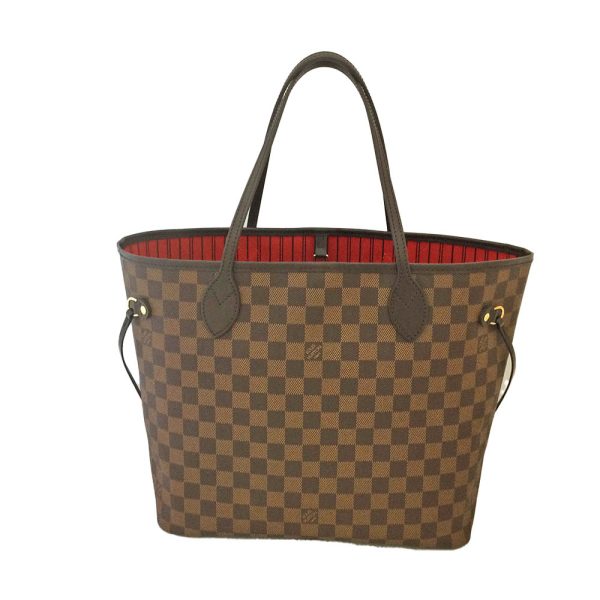 imgrc0082470672 Louis Vuitton Neverfull MM Damier Ebene Tote Bag Shoulder Bag Brown