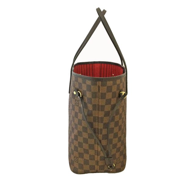 imgrc0082470673 Louis Vuitton Neverfull MM Damier Ebene Tote Bag Shoulder Bag Brown
