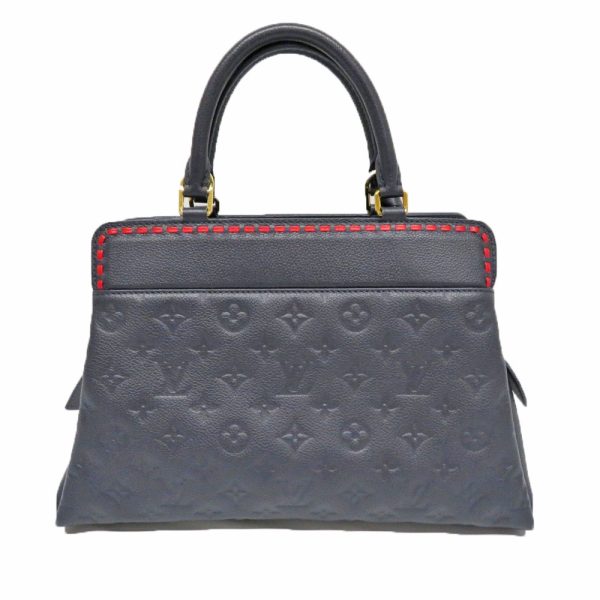 imgrc0083127861 Louis Vuitton Vosges handbag shoulder bag Monogram Empreinte Marine Rouge embossed navy red 2WAY bag