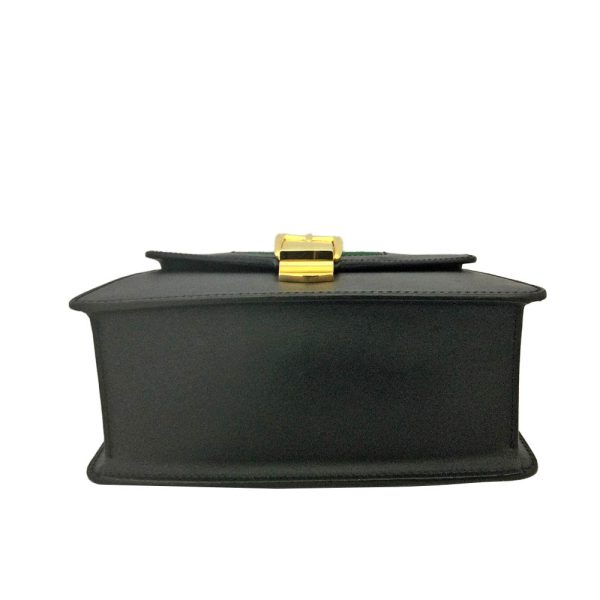 imgrc0083182613 Gucci Sylvie 2 Way Shoulder Bag Leather Handbag Black
