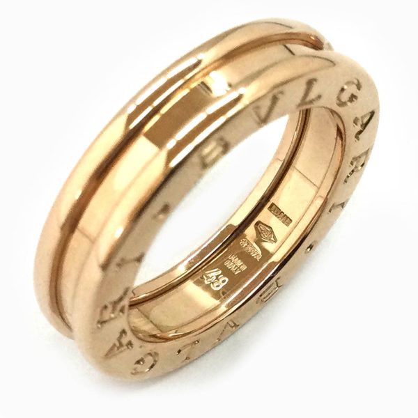 imgrc0083536477 Bvlgari B zero 1 1 Band Ring Size 8 750 Gold PG Pink Gold