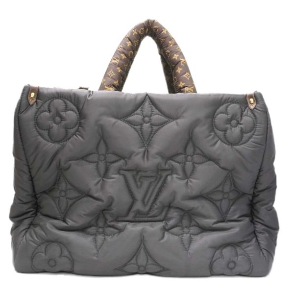 imgrc0083605253 Louis Vuitton Pillow on SaGo GM Recycled Nylon Monogram Canvas Handbag Black Brown