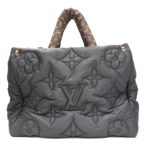 imgrc0083605254 Louis Vuitton Pillow on SaGo GM Recycled Nylon Monogram Canvas Handbag Black Brown