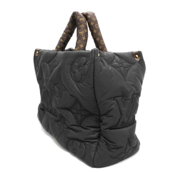 imgrc0083605255 Louis Vuitton Pillow on SaGo GM Recycled Nylon Monogram Canvas Handbag Black Brown