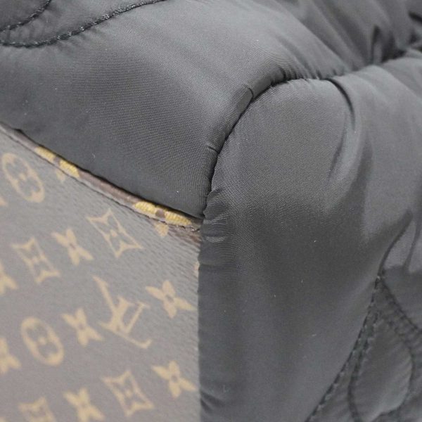 imgrc0083605257 Louis Vuitton Pillow on SaGo GM Recycled Nylon Monogram Canvas Handbag Black Brown