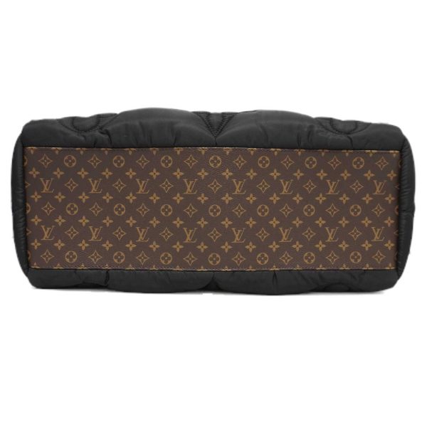 imgrc0083605261 Louis Vuitton Pillow on SaGo GM Recycled Nylon Monogram Canvas Handbag Black Brown