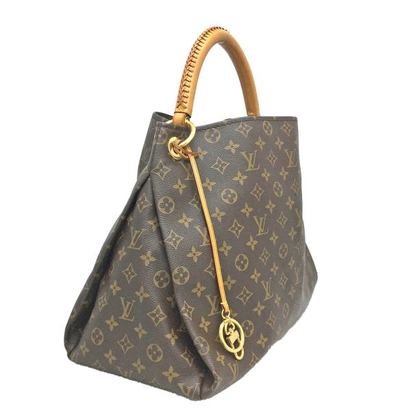imgrc0083660631 Louis Vuitton Artsy MM Monogram One Shoulder Bag Large Brown