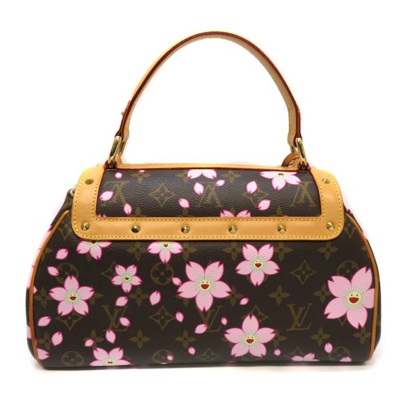 imgrc0083698670 Louis Vuitton Sac Retro PM Monogram Cherry Blossom Brown Marron Ribbon Takashi Murakami Handbag