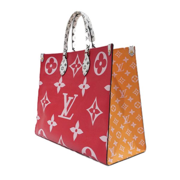 imgrc0083827470 Louis Vuitton On the Go GM Monogram Giant Handbag Tote Bag Rouge Red