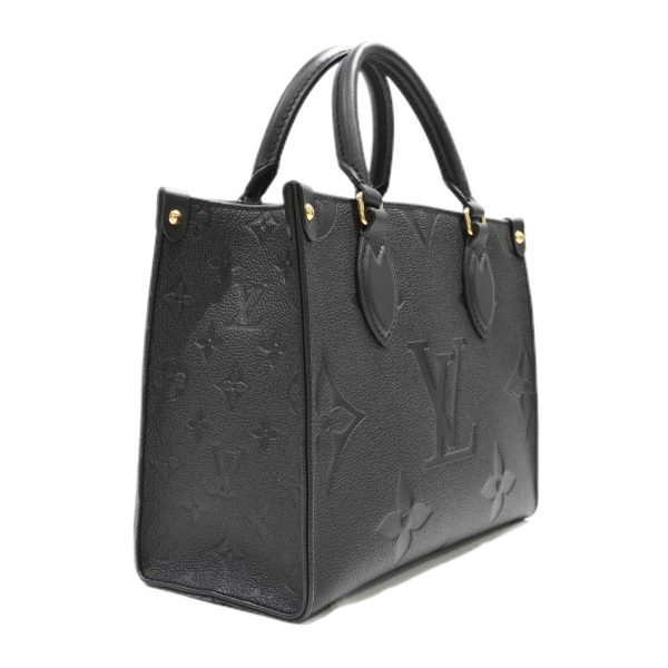 imgrc0083872667 Louis Vuitton On the Go PM Empreinte Tote Bag Shoulder Bag Black