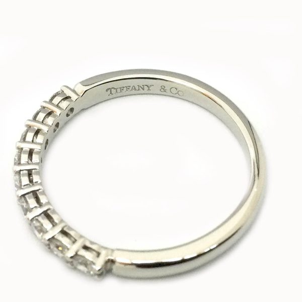imgrc0084395650 Tiffany Co Forever Band Ring Size 85 Pt950 Diamond Platinum