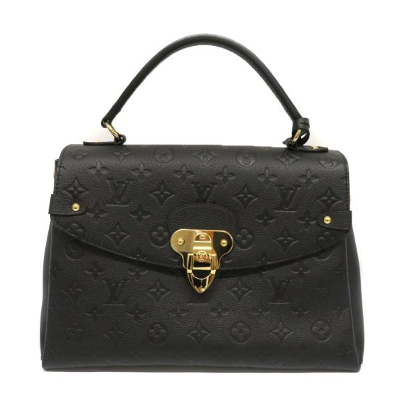 imgrc0084499637 Louis Vuitton Georges MM Monogram Empreinte Leather 2WAY Handbag Black Noir