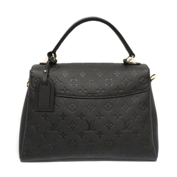 imgrc0084499640 Louis Vuitton Georges MM Monogram Empreinte Leather 2WAY Handbag Black Noir