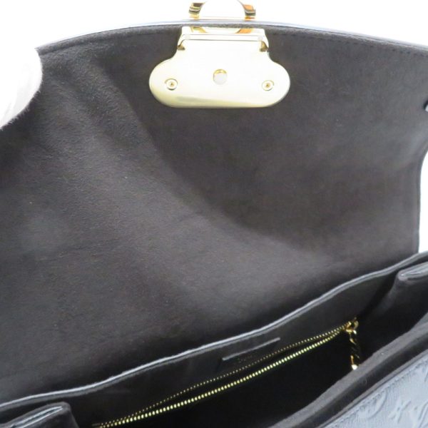 imgrc0084499646 Louis Vuitton Georges MM Monogram Empreinte Leather 2WAY Handbag Black Noir