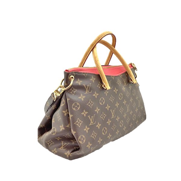 imgrc0084711988 Louis Vuitton Pallas Monogram Handbag 2way Handheld Mini Bag Brown