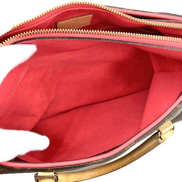 imgrc0084711994 Louis Vuitton Pallas Monogram Handbag 2way Handheld Mini Bag Brown