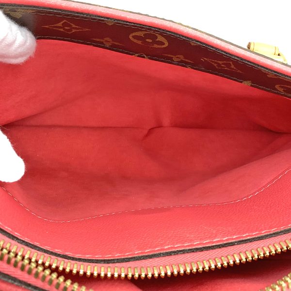 imgrc0084711996 Louis Vuitton Pallas Monogram Handbag 2way Handheld Mini Bag Brown