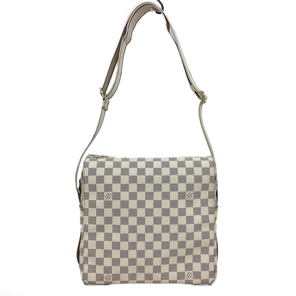 imgrc0084815206 Louis Vuitton Naviglio Damier Azur Messenger Bag Shoulder Bag White