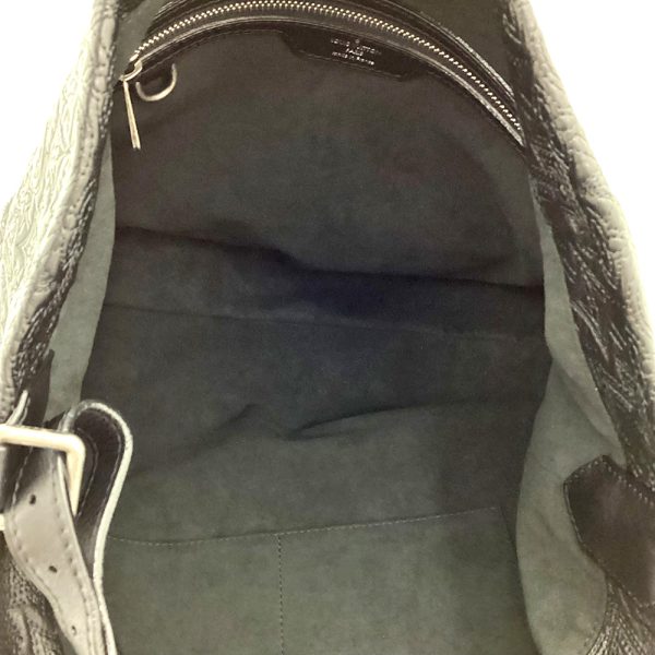 imgrc0084930793 Louis Vuitton Hobo PM Monogram Antia Leather Tote Bag Free Black