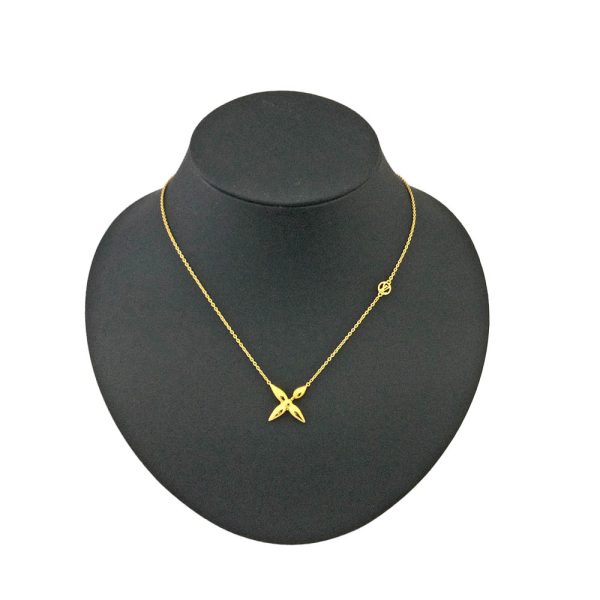 imgrc0084991881 Louis Vuitton Necklace Louisette GP Gold Plated Accessory