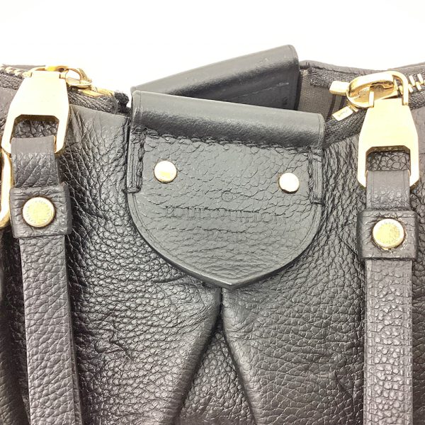 imgrc0085054370 Louis Vuitton Mazarine PM Empreinte Noir 2way Handbag Shoulder Bag Black