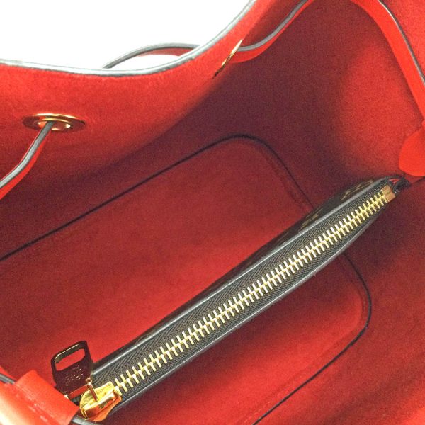 imgrc0085199259 Louis Vuitton NeoNoe Monogram Coquelicot Shoulder Bag Drawstring Bag Brown