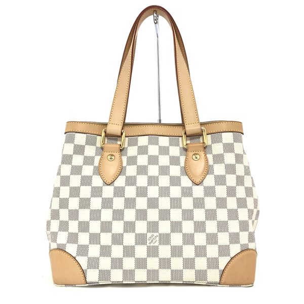 imgrc0085217900 Louis Vuitton Hampstead PM Damier Azur Handbag Shoulder Bag White