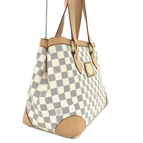 imgrc0085217901 Louis Vuitton Hampstead PM Damier Azur Handbag Shoulder Bag White