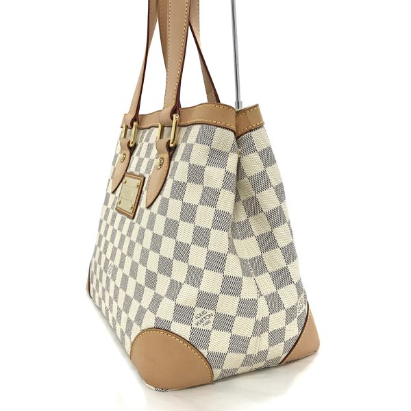 imgrc0085217902 Louis Vuitton Hampstead PM Damier Azur Handbag Shoulder Bag White