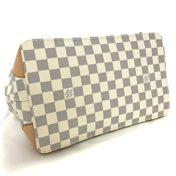 imgrc0085217903 Louis Vuitton Hampstead PM Damier Azur Handbag Shoulder Bag White