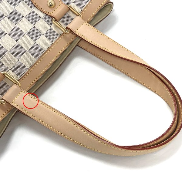imgrc0085217924 Louis Vuitton Hampstead PM Damier Azur Handbag Shoulder Bag White