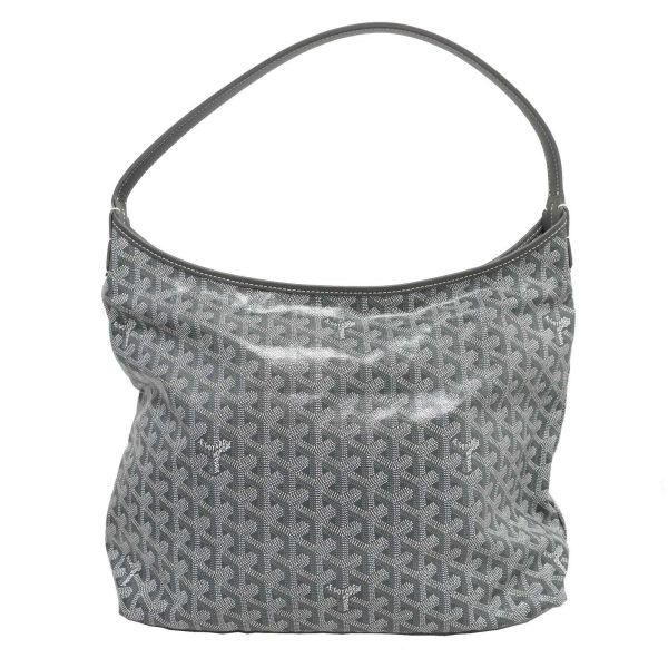 imgrc0085318143 Goyard Boheme Hobo Bag PM Coated Canvas Handbag Tote Shoulder Bag Gray