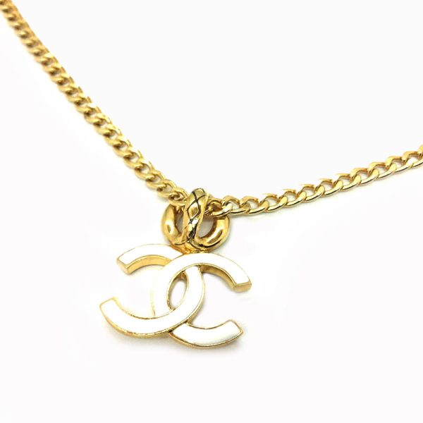 imgrc0085419705 Chanel Coco Mark Necklace 47cm GP Gold Plated Pendant