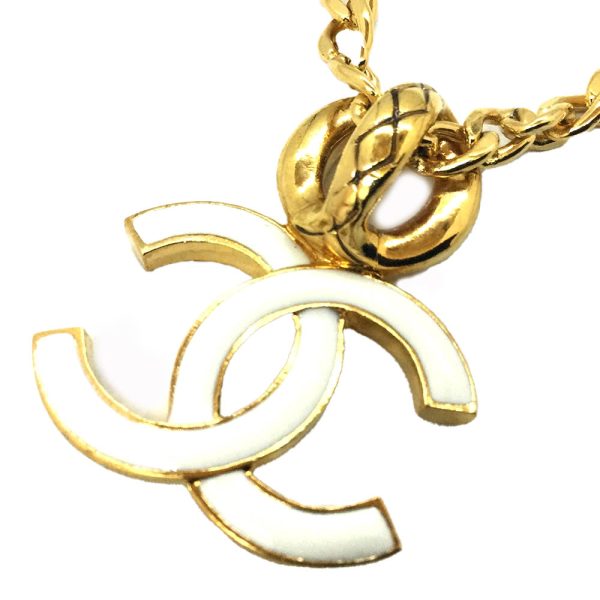 imgrc0085419708 Chanel Coco Mark Necklace 47cm GP Gold Plated Pendant
