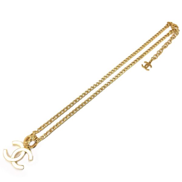 imgrc0085419709 Chanel Coco Mark Necklace 47cm GP Gold Plated Pendant