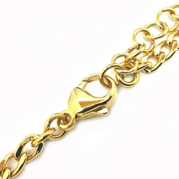 imgrc0085419711 Chanel Coco Mark Necklace 47cm GP Gold Plated Pendant