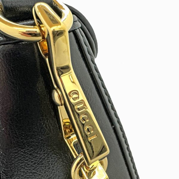imgrc0085428737 GUCCI Mini Top Handle Bag GG Canvas Leather 2way Handbag Shoulder Bag Beige Black
