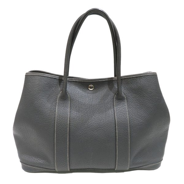 imgrc0086146485 Hermes Garden Party PM Negonda Leather Handbag Graphite