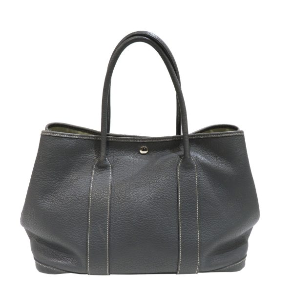 imgrc0086146486 Hermes Garden Party PM Negonda Leather Handbag Graphite