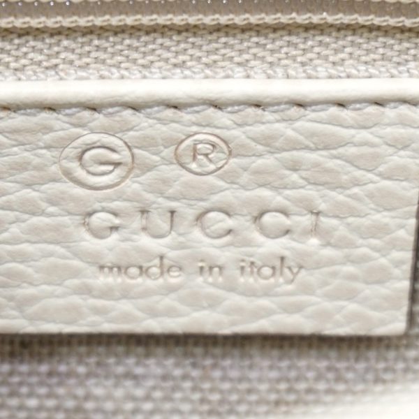 imgrc0086203037 Gucci Interlocking G Chain Shoulder Bag Leather Crossbody Bag Ivory