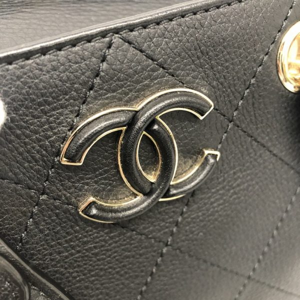 imgrc0086218205 Chanel 2way Tote Bag Matelasse Black