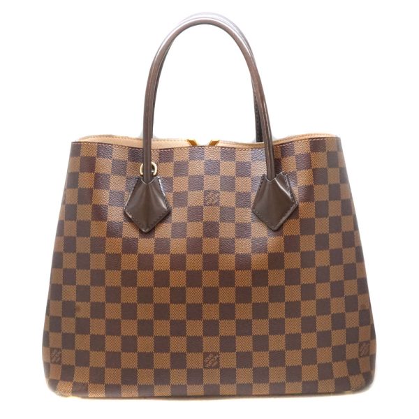 imgrc0087980853 Louis Vuitton Kensington handbag tote bag Damier canvas brown gold hardware